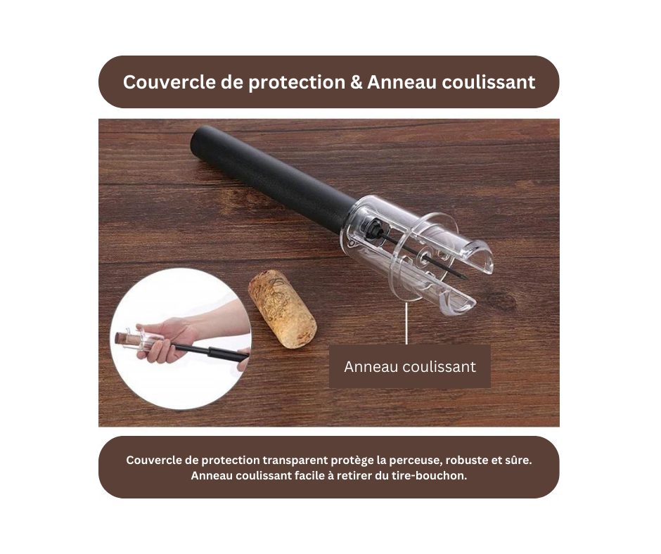 TIRE-BOUCHON À PRESSION D’AIR | POPS™ | CUISINE