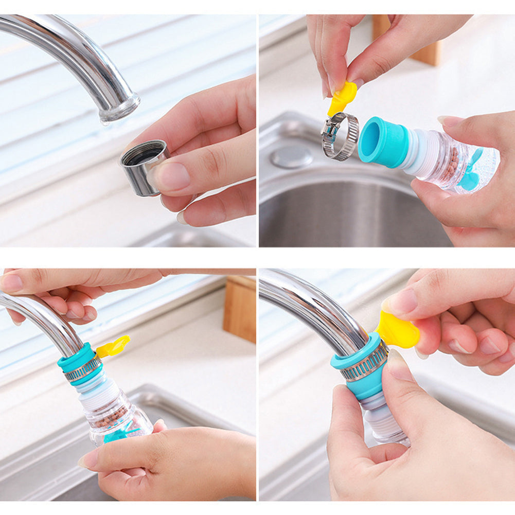 FILTRE DE ROBINET ANTI ÉCLABOUSSURE ROTATIF | FILTRO™ | CUISINE