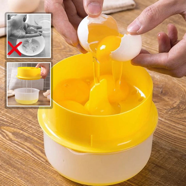 SÉPARATEUR D’ŒUFS BLANC ET JAUNE | SÉPAR’ŒUF™| CUISINE