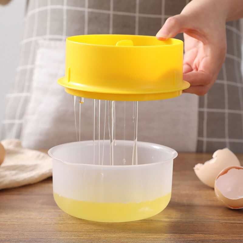 SÉPARATEUR D’ŒUFS BLANC ET JAUNE | SÉPAR’ŒUF™| CUISINE