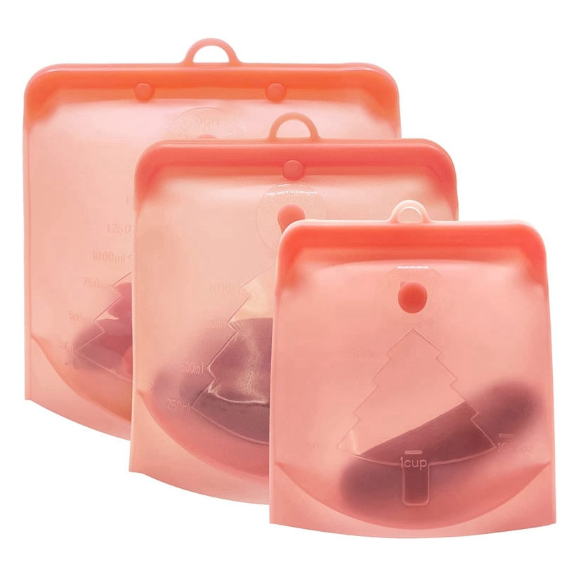 SAC ALIMENTAIRE EN SILICONE RÉUTILISABLE | ETERNEL™ | CUISINE