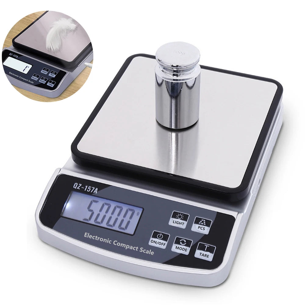 Balance de Cuisine avec Charge USB 15KG - 10KG - 5KG - 3 KG