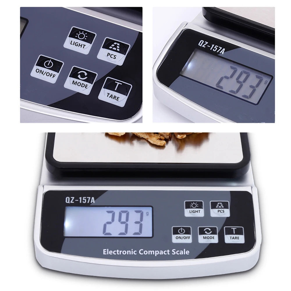 Balance de Cuisine avec Charge USB 15KG - 10KG - 5KG - 3 KG