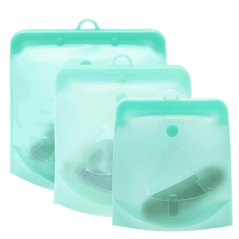 SAC ALIMENTAIRE EN SILICONE RÉUTILISABLE | ETERNEL™ | CUISINE