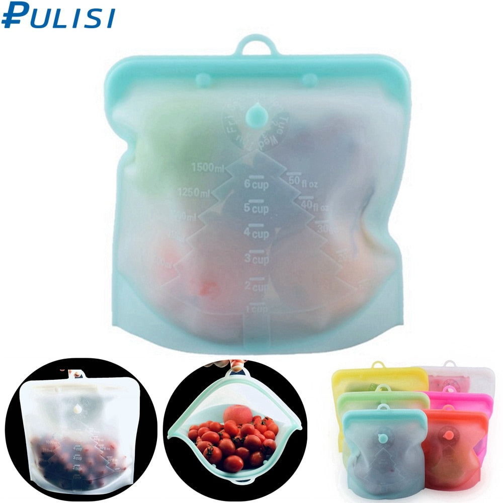 SAC ALIMENTAIRE EN SILICONE RÉUTILISABLE | ETERNEL™ | CUISINE
