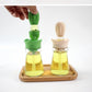 BOUTEILLE D’HUILE AVEC BROSSE EN SILICONE | SANTÉ PLUS™ | CUISINE