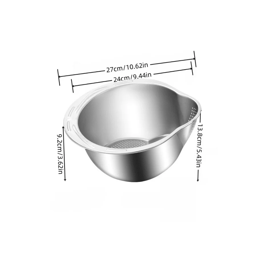 Passoire - Bol de lavage de Riz, fruits et légumes