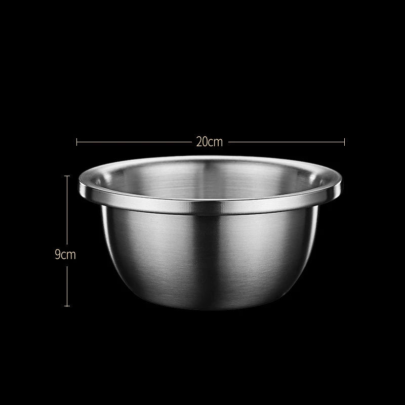 Passoire ronde en acier inoxydable - Tamis de lavage riz - fruits et légumes