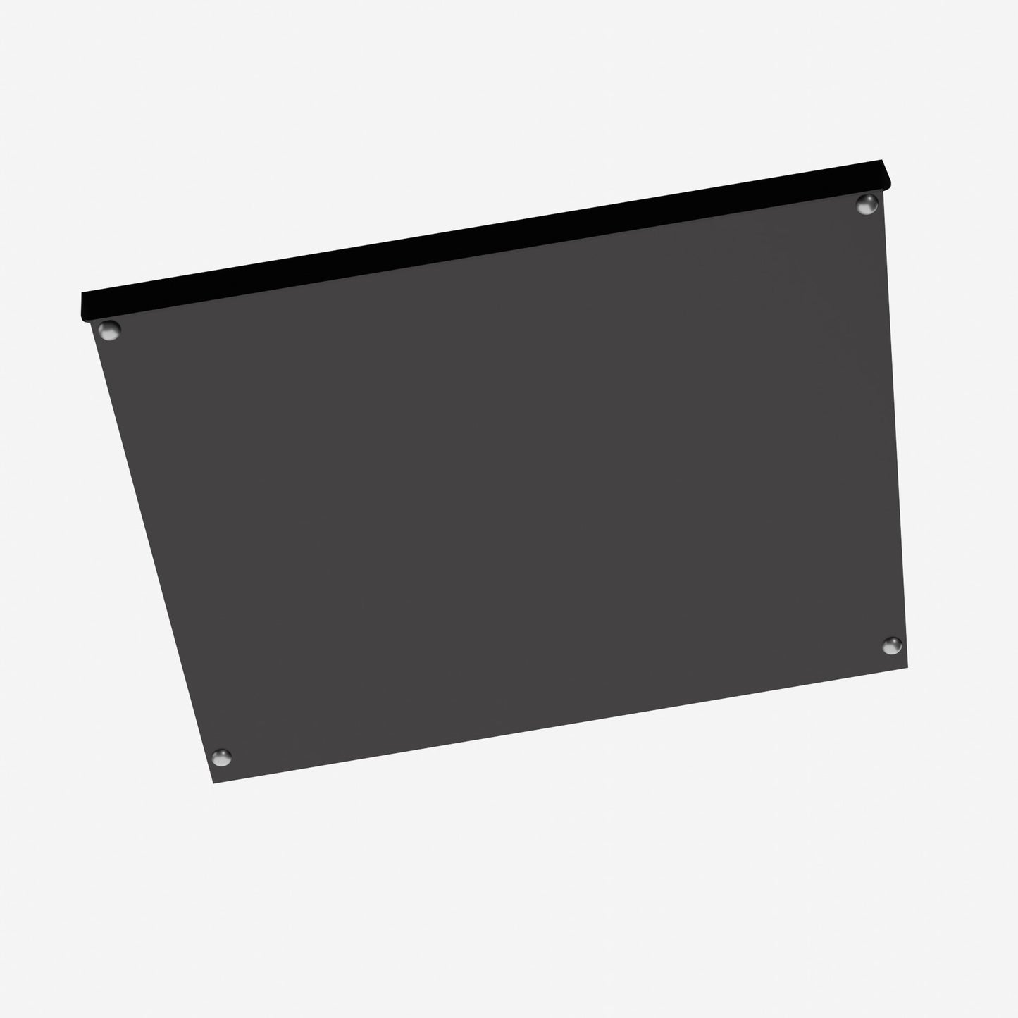 Planche à découper antidérapante en acrylique noir