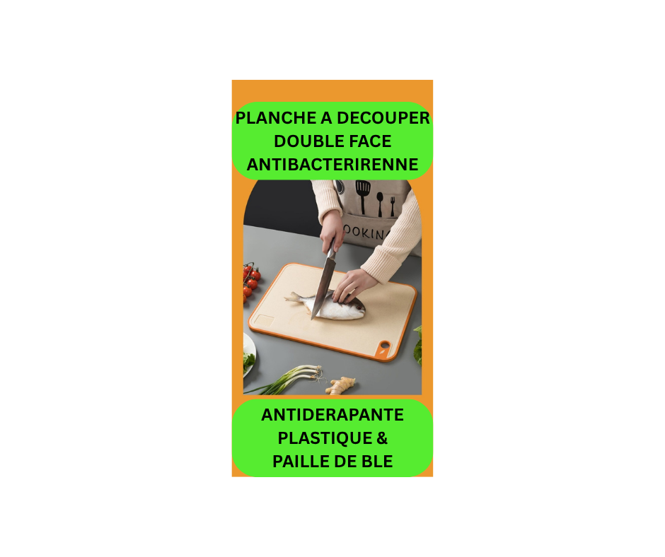 Planche à découper antidérapante